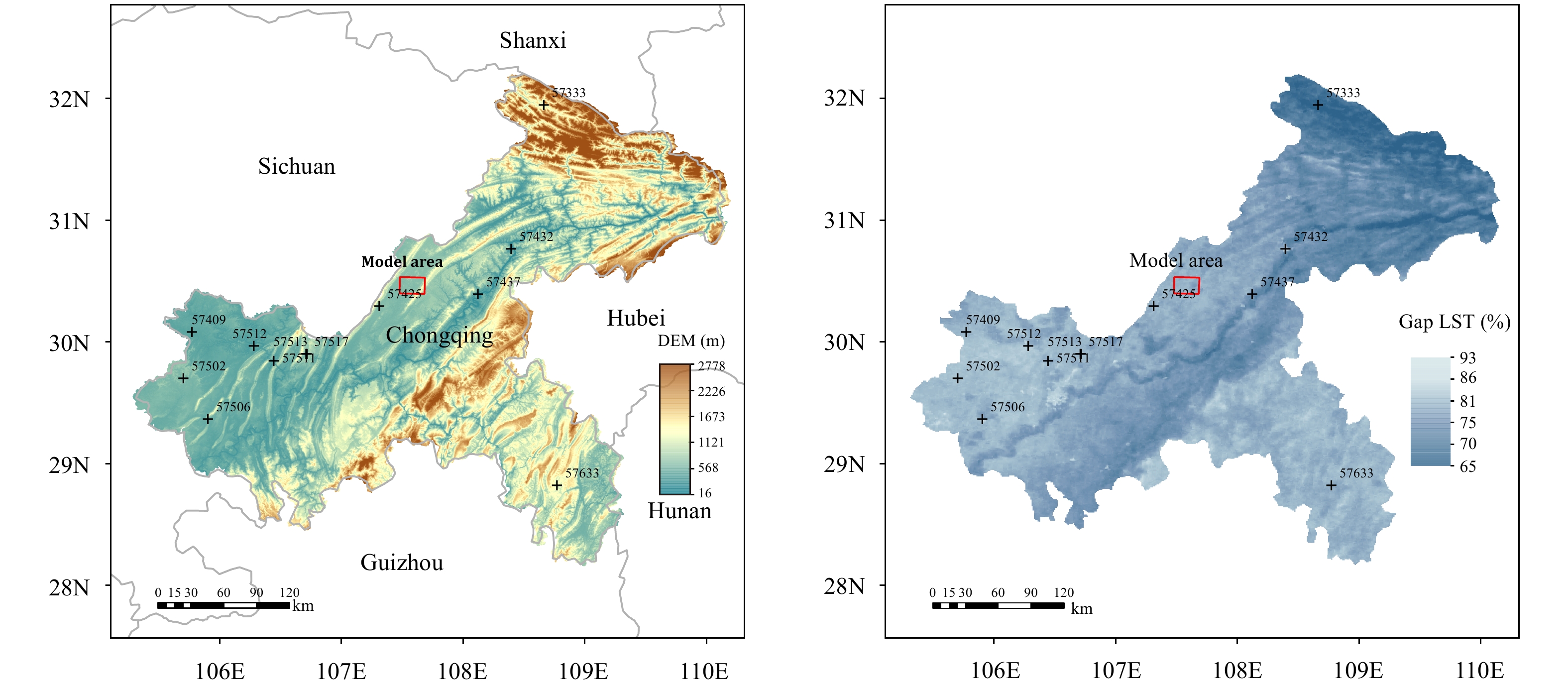 Assessing Drought Conditions in Cloudy Regions Using